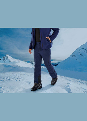 Гірськолижні штани мембранні (3000мм) для чоловіка 363700 50(M) темно-синій Crivit (264382262)