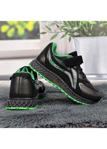 Зеленые демисезонные кроссовки детские для мальчика Paliament