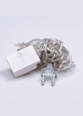 Гірлянда нитка світлодіодна GarlandoPro 50 LED 6м 8 режимов гірлянда новорічна Білий Garlando (315636935)