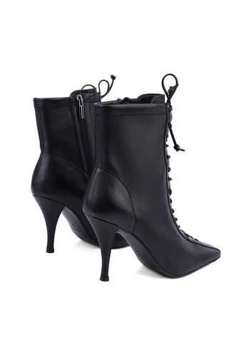 Жіночі Черевики JR1135-5 Чорний Шкіра MIRATON (304203820)