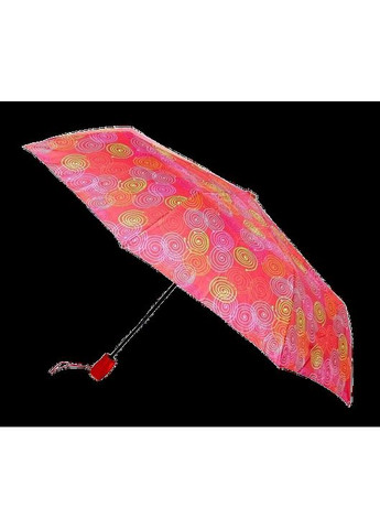 Червона} парасолька складна напівавтомат springs (8 спиць купол 110 см) red Stenson (356494872)