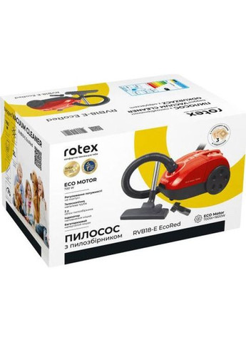 Пылесос Rotex RVB18-E EcoRed (354227204)