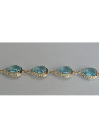 Браслет із срібла з золотом Silver Style (367185232)