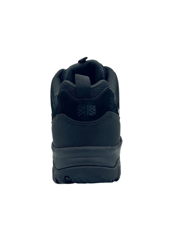 Черные кроссовки mount low mens walking shoes black 9.5(44) Karrimor