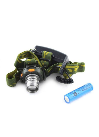 Тактичний ліхтар налобний з акумулятором (підзарядка від мережі або прикурювача авто) 5-7 годин роботи BL-4822 Po Fanu (322924865)