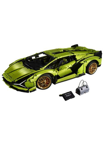 Конструктор Technic Lamborghini Sian FKP 37 (42115), 3696 деталей совместимый с lego лего No Brand (359447450)