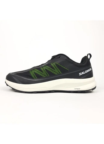 Черные демисезонные кроссовки мужские salomon XT SensiFit BOA