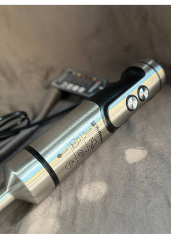 Блендер погружной HM-8046 20 скоростей 1000 Вт Стальной Yiwu (362711642)