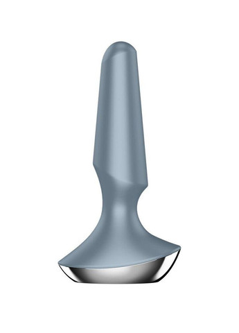 Анальная смарт-вибропробка Satisfyer Plug-ilicious 2 Ice Blue No Brand (366877913)