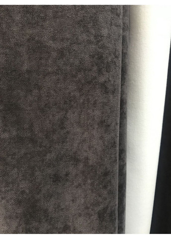Штора Мікровелюр Асфальт 1шт 100х270 No Brand (353828920)