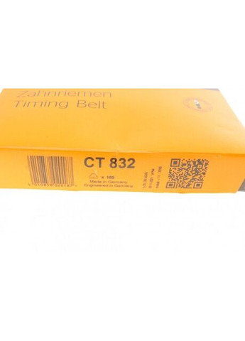 Ремінь зубчастий ГРМ (Вир-во ) CT832 ContiTech (366206729)
