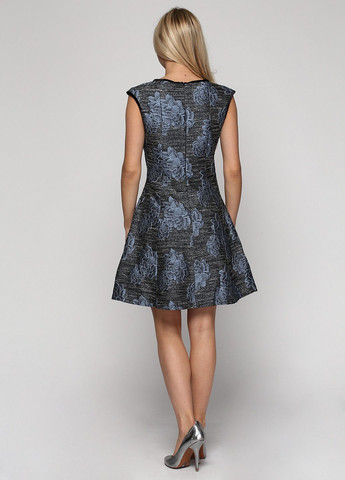 Серое повседневный платье серо-синий Rinascimento