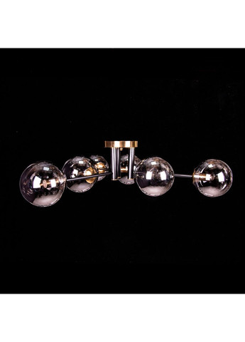 Люстра в стилі ЛОФР на 6 лампочок 2900/6/BK+copper No Brand (352229637)