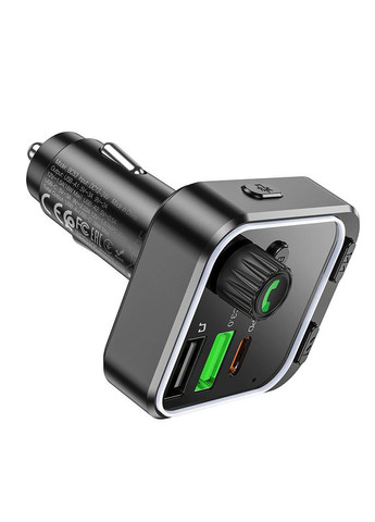 Бездротовий FM-застосунок для авто BC53 Highway 38W Borofone (300215832)