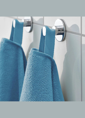 Полотенце для рук ИКЕА Синий IKEA бирюзовый