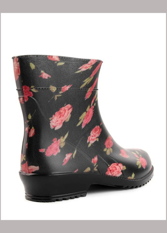 Гумові чоботи жіночі, чоботи короткі жіночі, черевики гумові жіночі розмір ТРОЯНДА Litma (342419190)