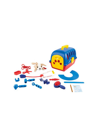 Ігровий набір із переноскою і плюшевою іграшкою різнобарвний Playtive (280801065)