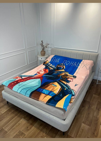 Плед патріотичний 3D Україна понад усе 10629 135х160 см FlexDress (364490975)