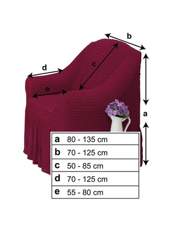 Чехлы натяжные на диван 3-х местный и два кресла Жаккард Ж27 (универсальные) Зеленый Venera (268547700)