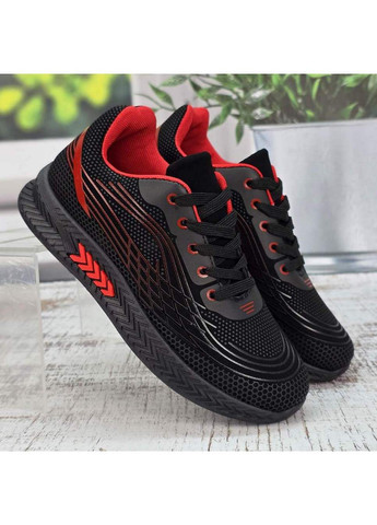 Черные демисезонные кроссовки подростковые Paliament