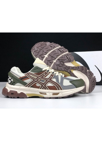 Серые с коричневым зима-термо женские кроссовки No Brand серые зима (313580445)