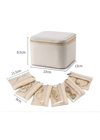 Скринька для прикрас ( 5952) з 6 мішечками для ювелірних виробів Vlando (302520125)