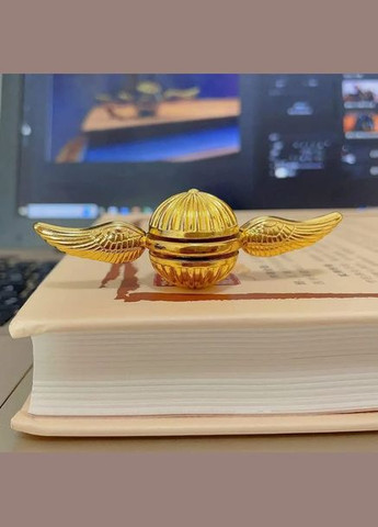 Игрушка антистресс спиннер Snitch Золотой (567) No Brand (339680052)