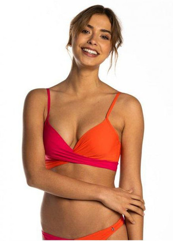Бюстгальтер купальный формованный 38D/75D розово-оранжевый 070112-275 Beachlife (294208300)