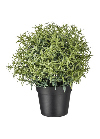 Штучна рослина в горщику ІКЕА FEJKA 9 см розмарин (90382113) IKEA (271120654)