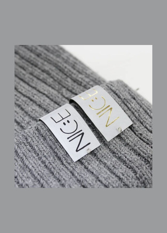 Нашивка світловідбивна "Nice" з золотим написом (7840) No Brand (335812127)