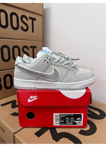 КРОСІВКИ ЖІНОЧІ NIKE DUNK SB LOW WHITE LOBSTER НАЙК СБ ДАНК No Brand білі демісезони (368854898)
