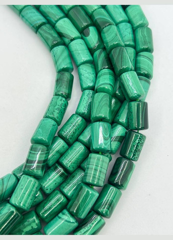 Малахит на нити без замка 8х12 мм 40 см No Brand (321963911)