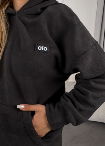 Базовий повсякденний флісовий костюм трійка: шапка + худі + штани Tik-Tak (366030211)