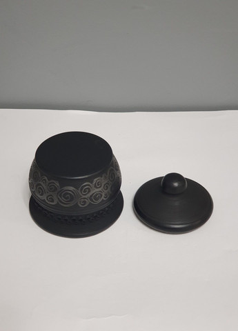 Цукорниця з чорної глини No Brand (323036835)