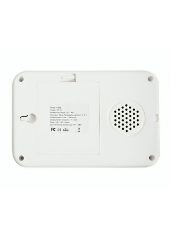 Бесконтактный инфракрасный настенный электронный термометр с голосовым уведомлением дисплеем 15х10х6 см (480033-Prob) Unbranded (328512103)