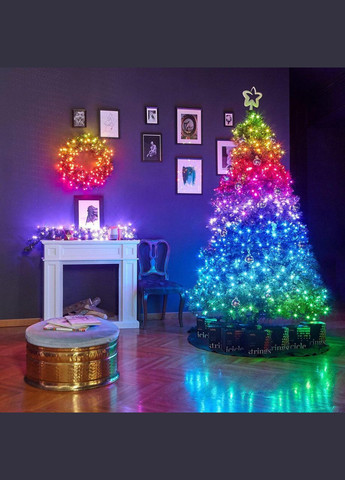 Умная светодиодная Bluetooth гирлянда Encora Xmas Lights 100LED 5 м New Trend (313236730)