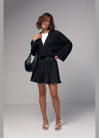 Коротка спідниця пліссе Lurex (282953558)