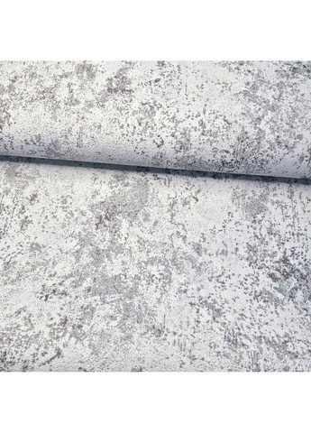 Шпалери вінілові 10 × 1.06 м 3750-08, сірі, графітові для спальні, вітальні, коридору, кімнати Слов'янські шпалери (340275441)