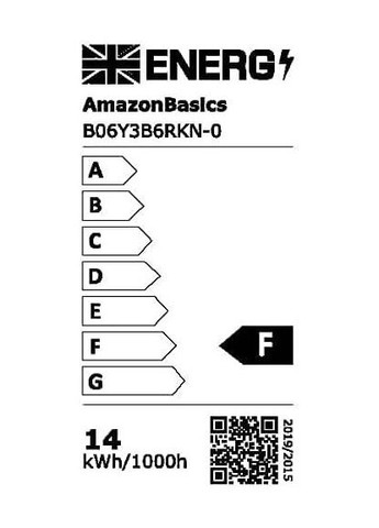 Набор ламп LED E27 14 Вт эквивалентно 100 Вт холодный белый 6 шт. Amazon (303775843)