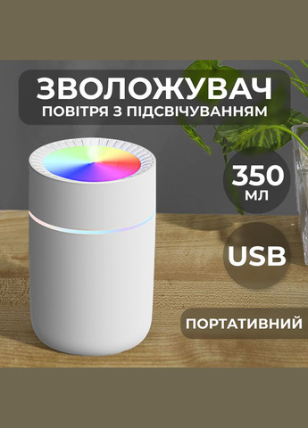 Увлажнитель воздуха Humidifier USB 350ml Увлажнитель воздуха Happy Life HPBH17166W (302391372)