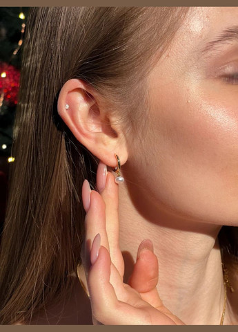 Серьги "Mini Pearl" Le'Perle (329751684)