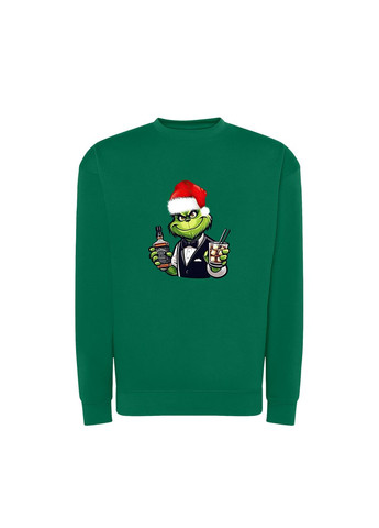 Зелений новорічний світшот з принтом "п’яний дух різдва". the grinch (10196999122) ТiШОТКА (368566498)