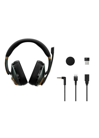 Игровая гарнитура - беспроводные наушники H3PRO Hybrid racing Green Wireless Gaming Headset Epos (294983456)