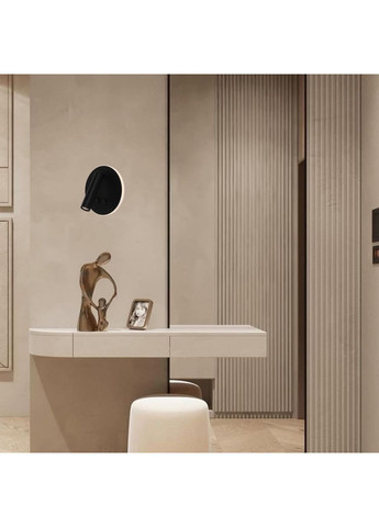 Чорне світлодіодне приліжкове бра (806-V306R BK) No Brand (370069510)