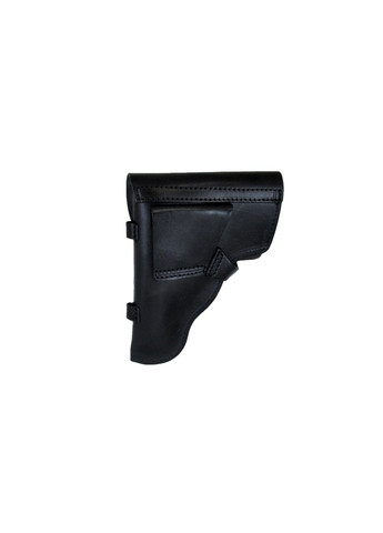 Кобура для ПМ "Штатная" поясная закрытая кобура закрытого типа (кожаная, черная) Сварог (342375376)