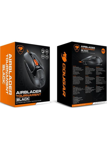 Миша ігрова AirBlader Tournament Black Cougar (360410587)