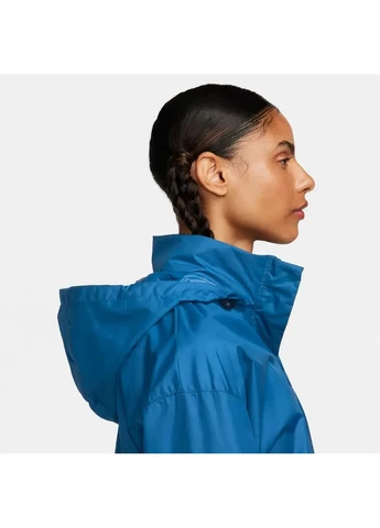 Синя демісезонна куртка w fast repel jacket blue fb7451-476 Nike