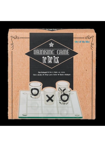 Набор стаканов Drinking Game Tic Tac Toe, 9 шт. - CherryLove OOTB (329152698)