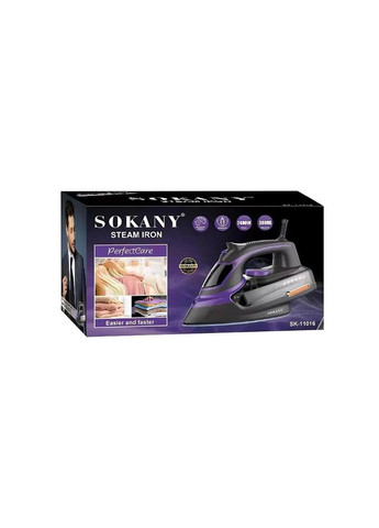 Праска SK-11016 праска вертикальне відпарювання для прасування одягу Фіолетовий 2400 Вт Sokany (302239952)