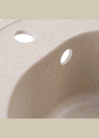 Гранитная мойка для кухни 510 LUNA матовая Сафари Valeso (342071927)